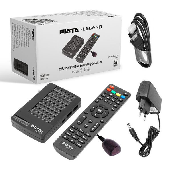 Plato Legend Çift Usb'li Tkgs'li Full HD Uydu Alıcısı - 3