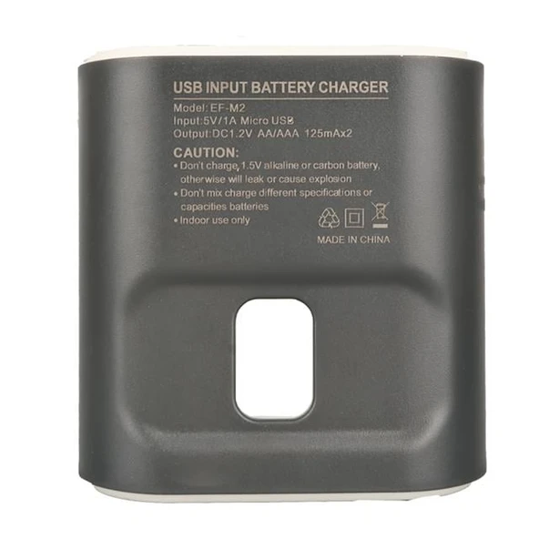 Efcell M2 AA/AAA 2'Li Pil Şarj Cihazı - 5