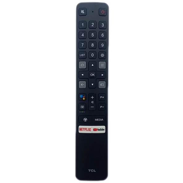 WEKO TCL KL RC901V NETFLIX-YOUTUBE TUŞLU SES KOMUTLU LCD LED TV KUMANDASI