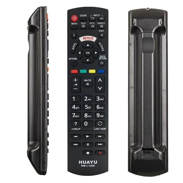Huayu RM-L1268 Panasonic Netflix Tuşlu Universal Lcd Tv Kumandası - 4