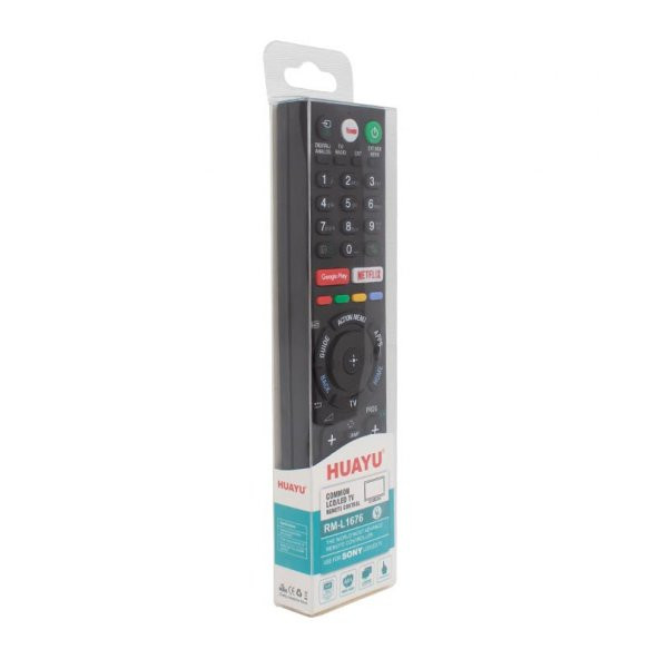 Sony RM-L1676 Google Play - Netflix - Youtube Tuşlu Universal Lcd-Led Tv Kumanda - 2
