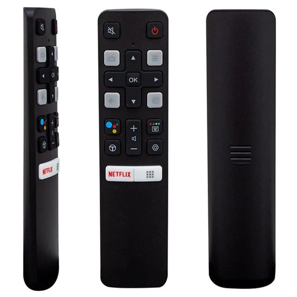 Tcl RC 802V FMR1 50'' - 55'' Android Tv Netflix Tuşlu Sesli Kontrol Akıllı Lcd Led Tv Kumanda - 4