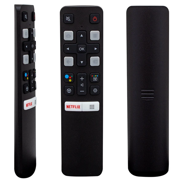 Tcl RC 802V FMR1 50'' - 55'' Android Tv Netflix Tuşlu Sesli Kontrol Akıllı Lcd Led Tv Kumanda - 3