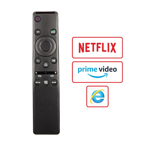 WEKO KL SAMSUNG RM-L1593 SES KOMUTSUZ NETFLIX-PRIME VIDEO LCD LED TV SİHİRLİ KUMANDA - 2