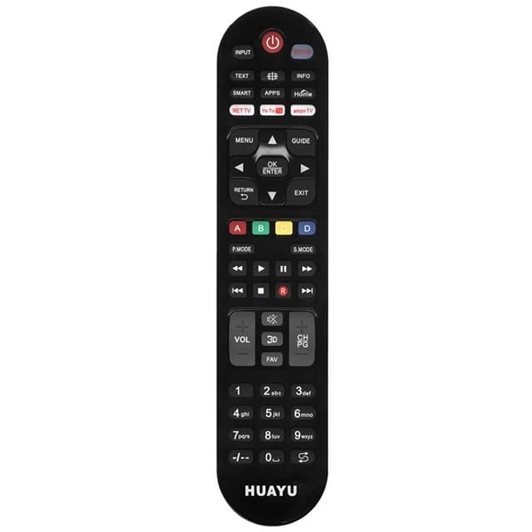 Huayu URC1517 Netflix-Youtube-Amazon Tuşlu Lcd Led Tv Universal Kumanda - Resim 3