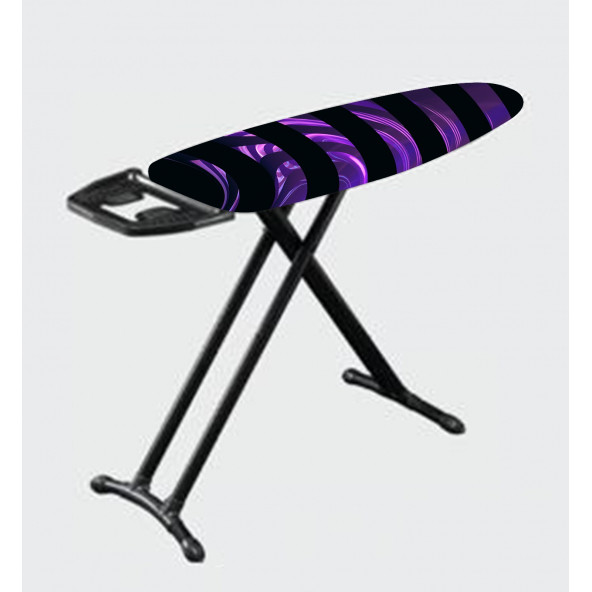 GERCELLA XXL LUXURY PURPLE  ÜTÜ MASASI KILIFI BEZİ ÖRTÜSÜ - 2