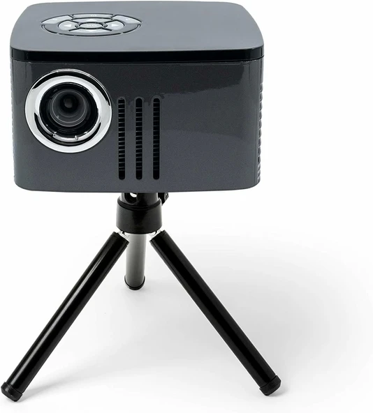 AAXA P7 Mini Projektör, Pilli, Yerel 1080P Çözünürlük - 3