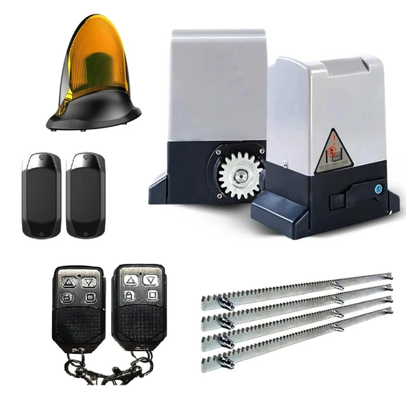 Makim SL-550W Kayar Kapı Motoru 1000 KG Yüksek Performans Full Set ürün görseli 1