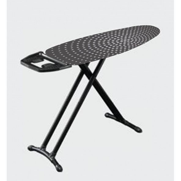 GERCELLA LUXURY GREY STAR ÜTÜ MASASI KILIFI BEZİ ÖRTÜSÜ - 2