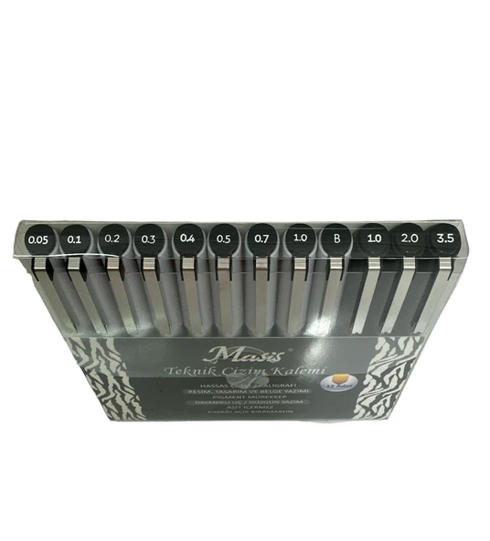 Masis Teknik Çizim Seti 12'Li Set - 2