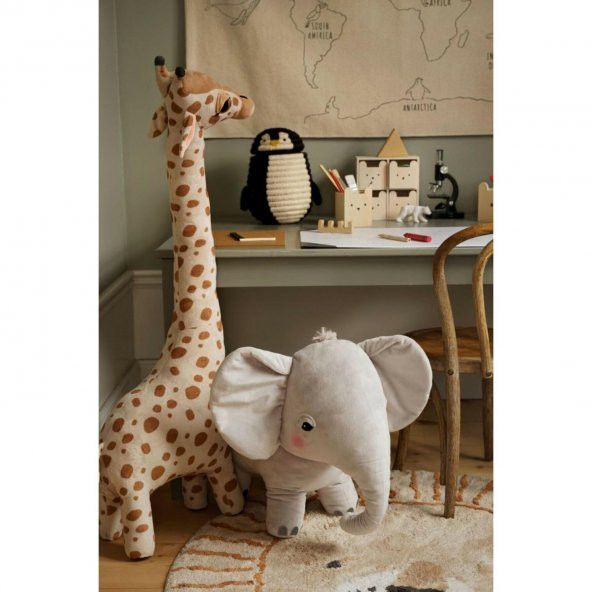 Peluş Zürafa, Uyku ve Oyun Arkadaşı-100 cm ( 100 Yerli) - 5