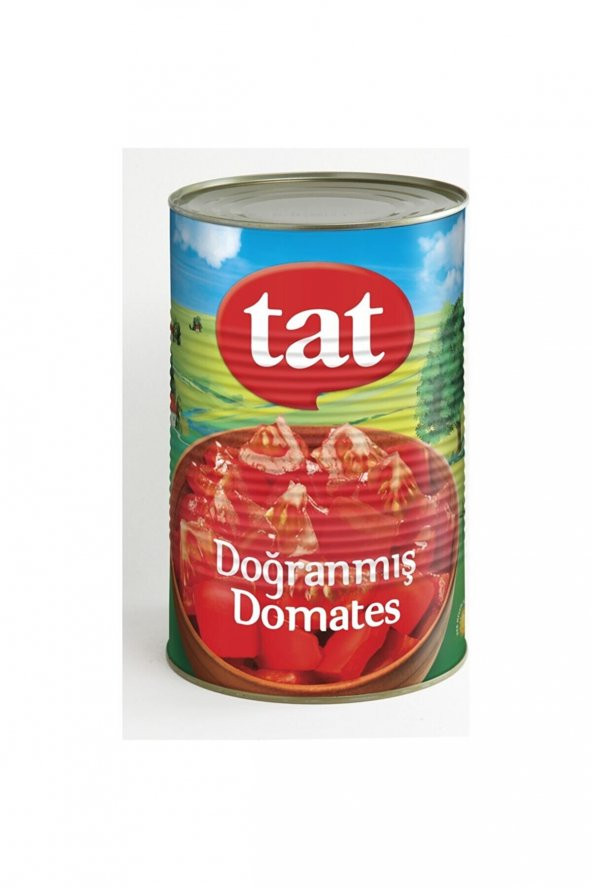 TAT DOĞRANMIŞ DOMATES X 6 Adet - 1 Koli