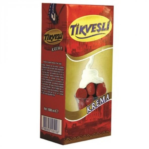 KREMA  (1*1L) TİKVEŞLİ X 12 Adet - 1 Koli - 1