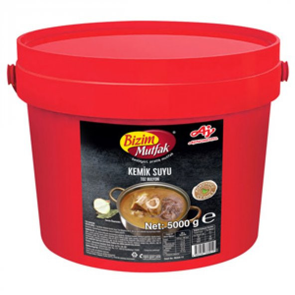 BULYON KEMİK SUYU (1*5 KG) BİZİM MUTFAK X 2 Adet - 1 Koli