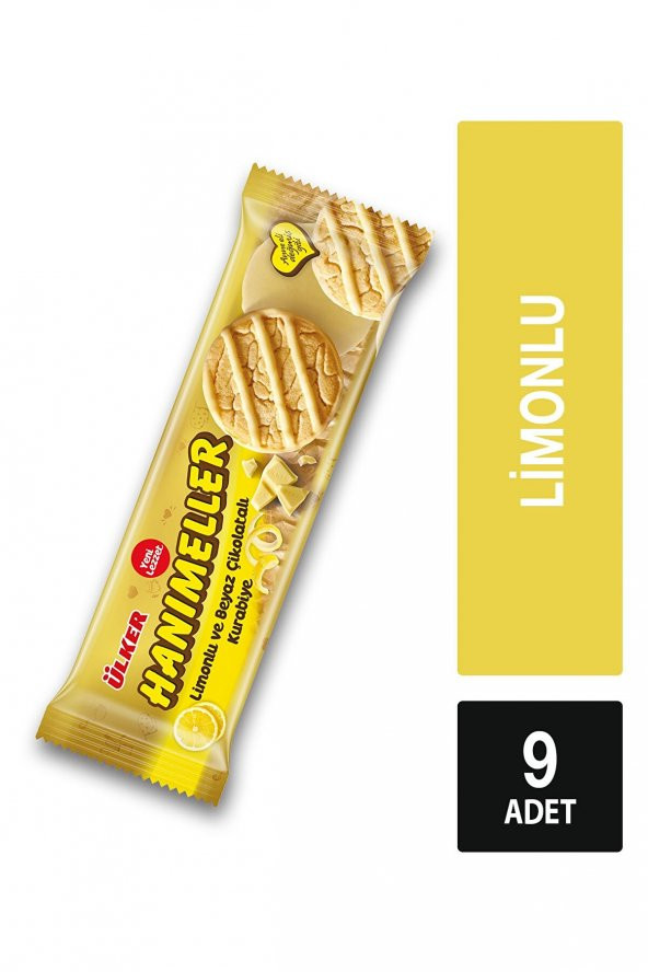 BİSKÜVİ LİMONLU KURABİYE (9*138 GR) HANIMELLER