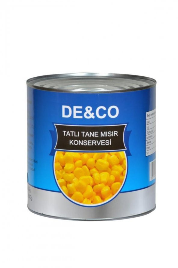 DE&CO MISIR TANE 2500 GR X 6 Adet - 1 Koli