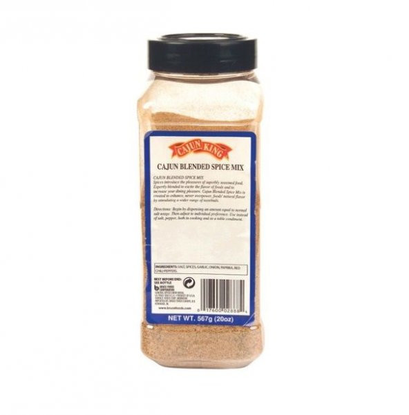 Cajun King Blended Spice Mix  567 Gr.