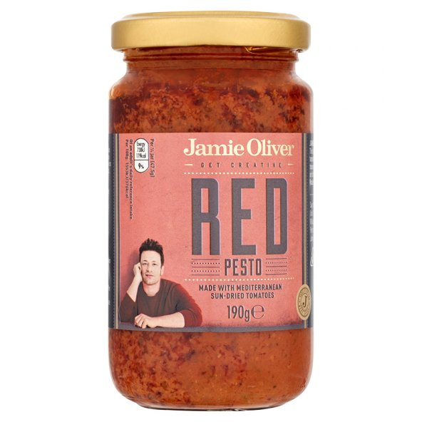 Jamie Oliver Kırmızı Pesto  190 Gr X 6 Adet - 1 Koli
