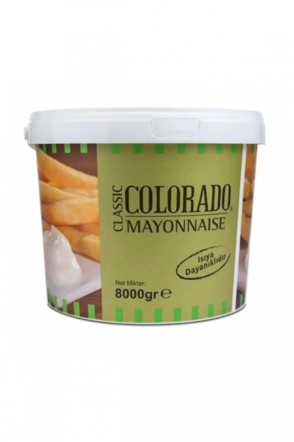 Colorado 8000 Gr Kova Mayonez  X 2 Adet - 1 Koli