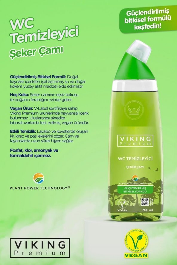 Wc Temizleyici Şeker Çamı 750 Ml 4 Adet - 2
