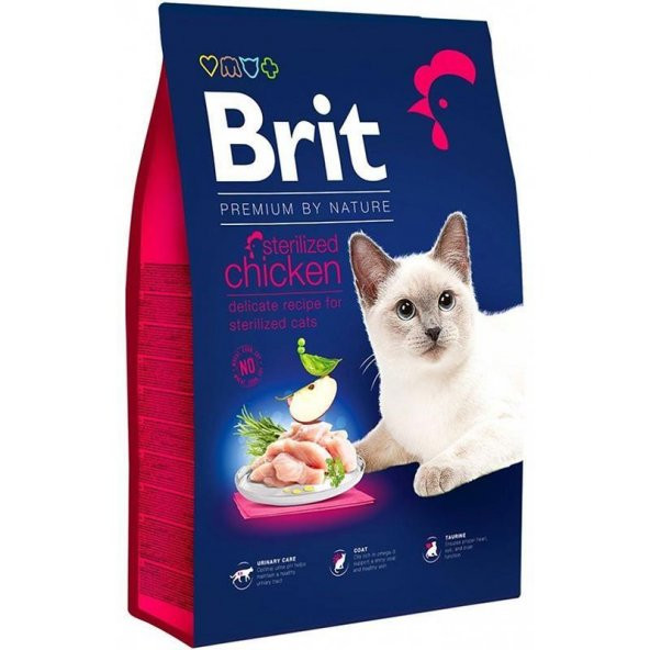 Brit Care Premium Tavuklu Kısırlaştırılmış Kedi Maması 8 Kg