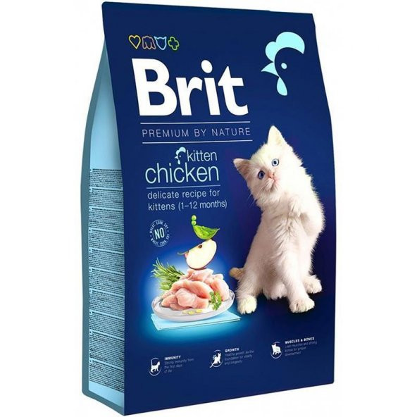 Brit Care Premium Kitten Tavuklu Yavru Kedi Maması 8 Kg