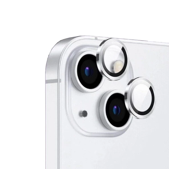 Gpack Apple iPhone 13 Kamera Koruyucu Safir Cam Metal A Kalite İnce Slim CL12 - 1