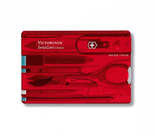 Victorinox 0.7100.T SwissCard Classic Ruby