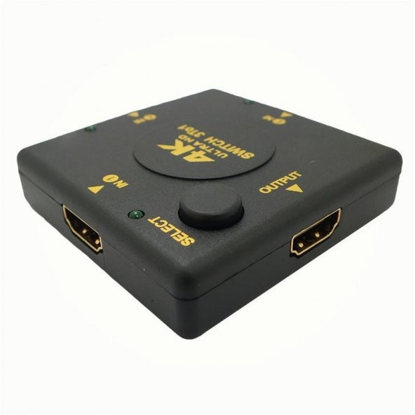 4860 4K Ultra Hd Destekli Hdmi Çoklayıcı Switch 3 Port Çoğaltıcı Uhd