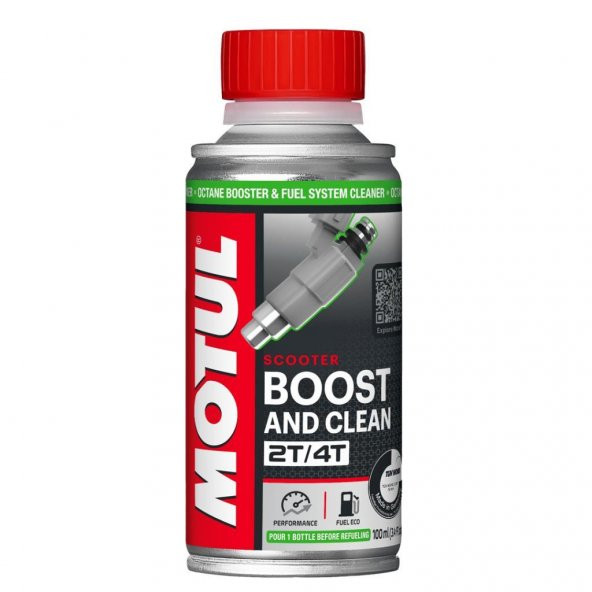 Motul Boost And Clean Scooter 100 Ml