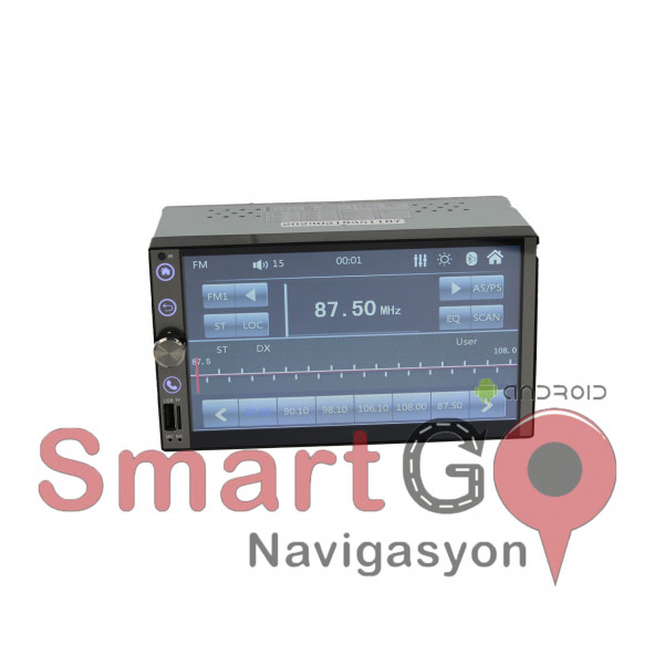 UNIVERSAL MP5 7'' CARPLAY DOUBLE - Resim 7