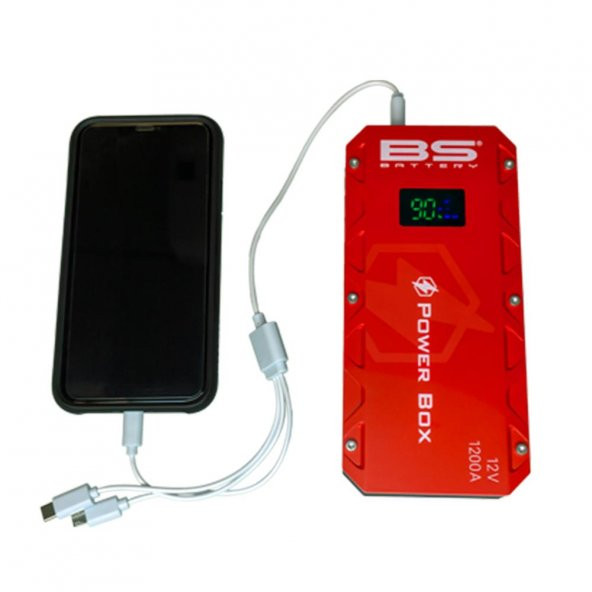 BS Battery Yeni Power Box Booster PB02 - EU PLUG - Resim 3