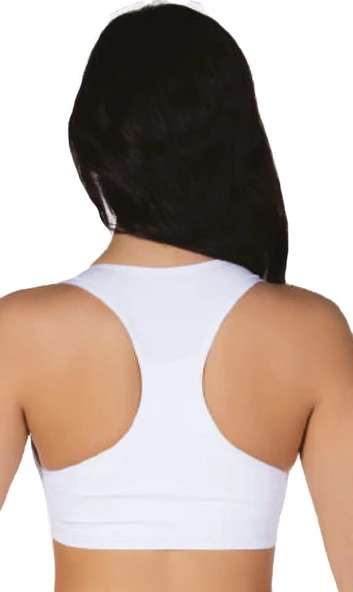 Form Angel 5322 Bayan Kalın Askılı Sporcu Pedli Büstiyer