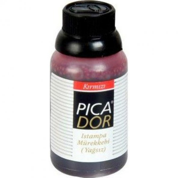 Picador Istampa Mürekkebi 30 Cc Kırmızı   12li