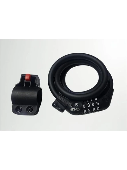 BİSİKLET HALAT KİLİT 12 mm* 100 cm Şifreli Değişen model
