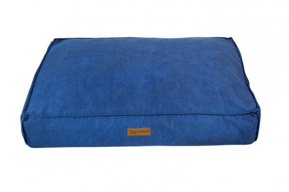 Dubex Plus Soft Serisi Kedi Köpek Yatağı Mavi Medium 76x56x13 cm