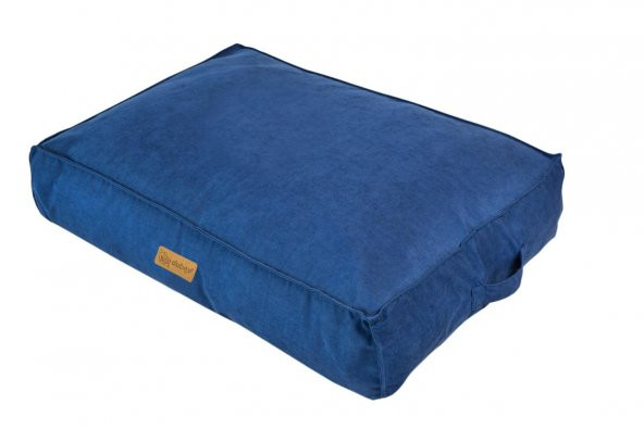 Dubex Plus Soft Serisi Kedi Köpek Yatağı Mavi Medium 76x56x13 cm - 2