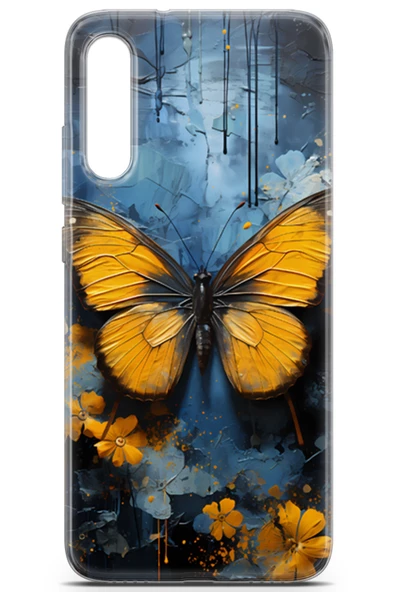 Xiaomi Mi A3 Kılıf Seri Fresh 7 Kelebekler Desenli Kılıf - 2