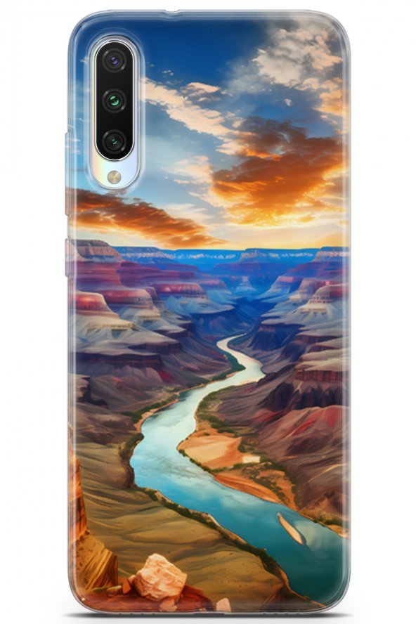 Xiaomi Mi A3 Kılıf Seri Fresh 6 Grand Canyon Koruyucu Kapak