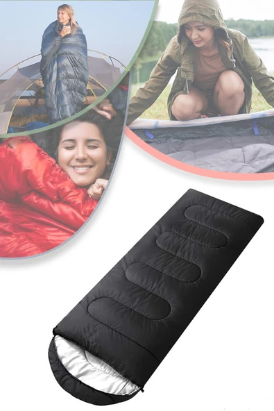 konforlu su ve soğuk geçirmez beş Derece pratik taşınabilir uyku tulumu 5 derece kamp uyku tulumu - 8