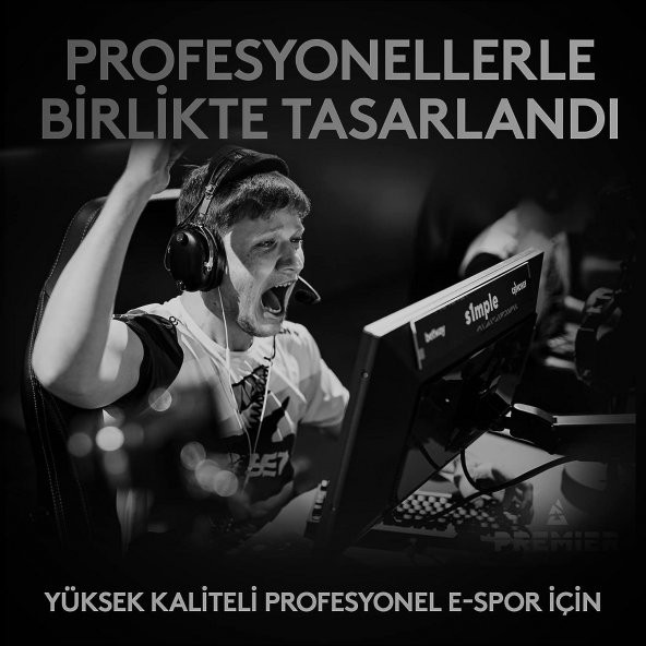 Logitech G PRO X SUPERLIGHT Ultra Hafif HERO 25.600 DPI 400 IPS LIGHTSPEED Kablosuz Oyuncu Mouse -BEYAZ - 3