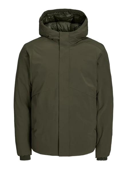 JACK JONES Erkek Rüzgar Geçirmez Kapüşonlu Mont 12238720 - 7