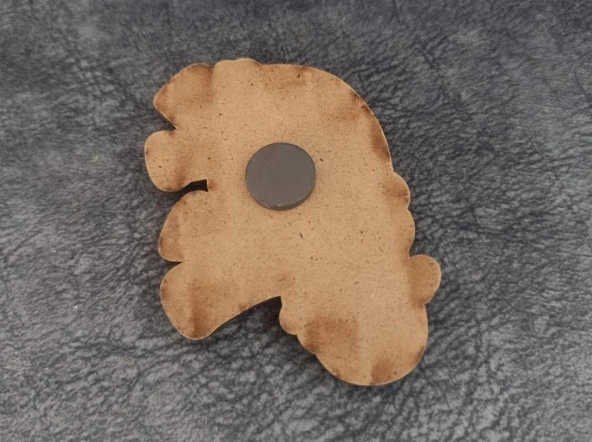 Magnet Fil Nazar Göz Kule Martı Yelken Turistik Buzdolabı Süsü Ahşap Magnet Mıknatıslı Hediyelik Eşya - 3