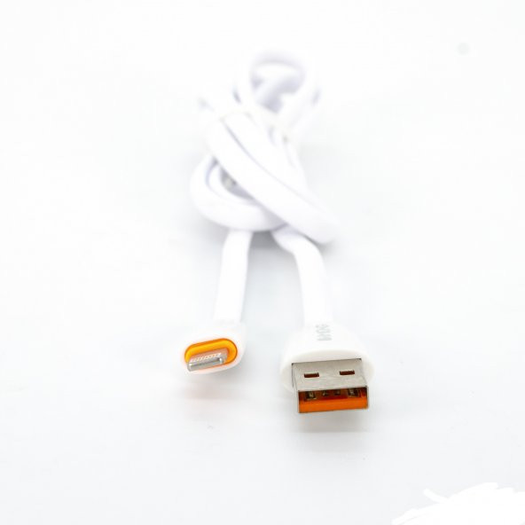 İmeng Apple İphone 12 Mini 3.1A UsbA to Lightning Data ve Hızlı Şarj Kablosu Beyaz - 2