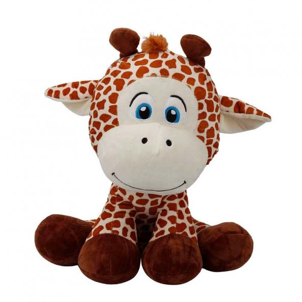 Oturan Sevimli  Zürafa Peluş 35 cm.