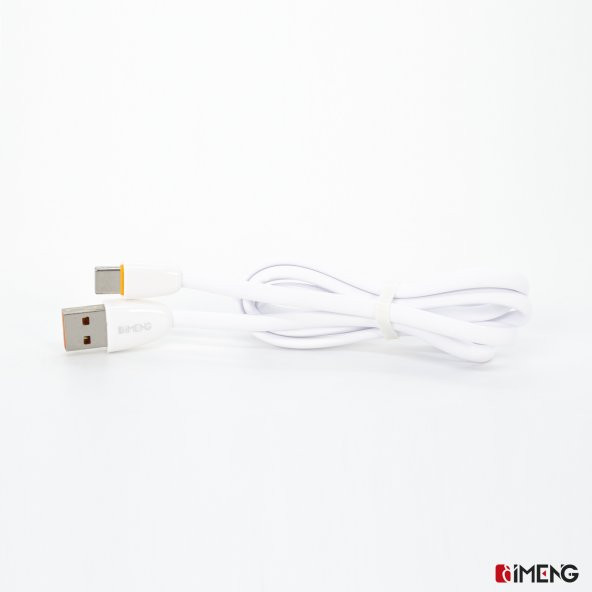 İmeng Xiaomi Poco X3 Gt 3.1A UsbA to Type-C Data ve Hızlı Şarj Kablosu Beyaz - 3