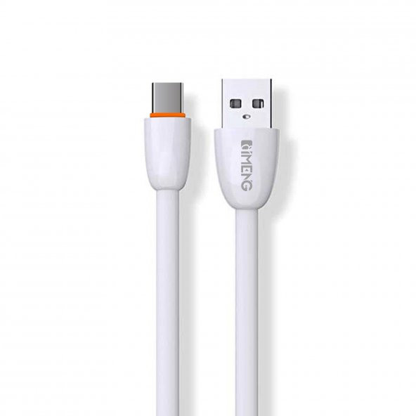 İmeng Xiaomi Poco M2 Pro 3.1A UsbA to Type-C Data ve Hızlı Şarj Kablosu Beyaz