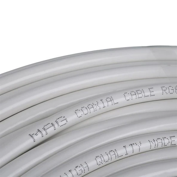 Mag Platinium RG6-U4 Trishield Anten Kablosu 100 Metre - 9