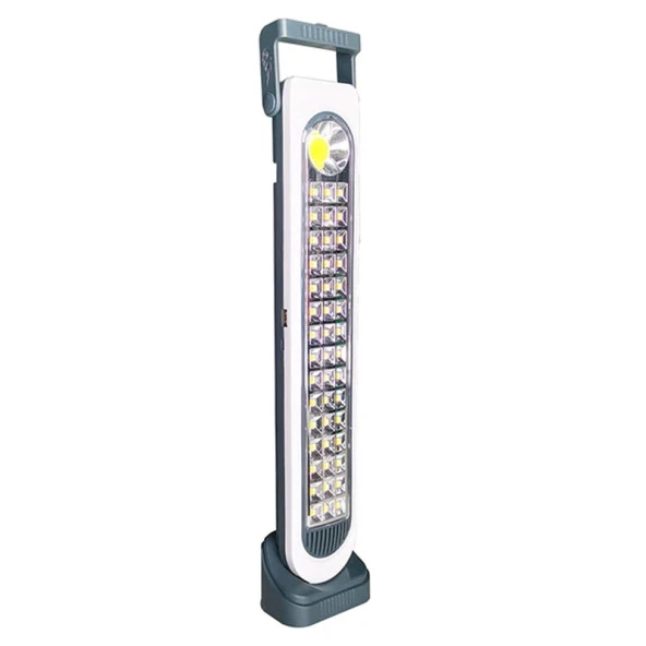 Powermaster Solarlı Ve Şarjlı Işıldak 45 Ledli 45W HEL-6855T - 3