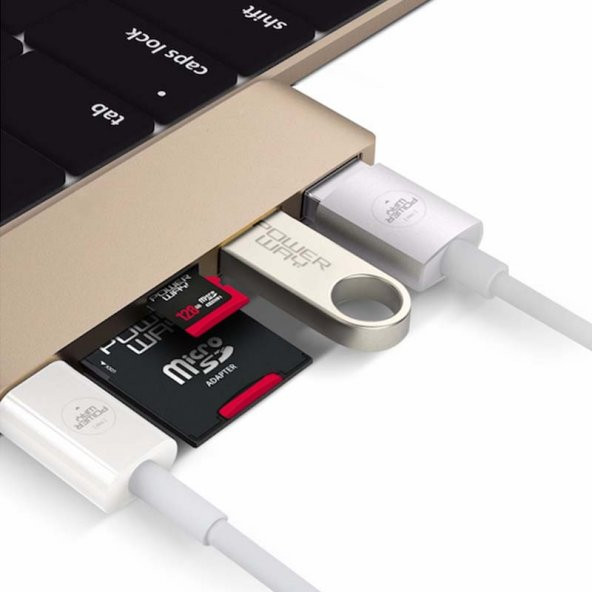 Powerway PW-8GB 8 GB USB 2.0 Mini Metal Flash Bellek - 6